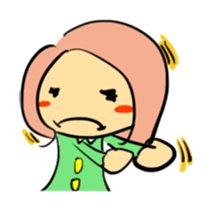 Unrequitedlove Girl sticker #1297716