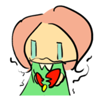 Unrequitedlove Girl sticker #1297719