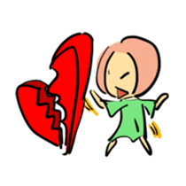 Unrequitedlove Girl sticker #1297731