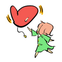 Unrequitedlove Girl sticker #1297737