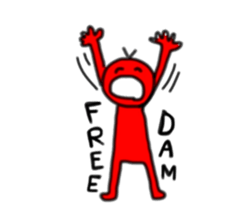 rainbow humans sticker #1297770