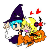 Pumpkin Girls sticker #1298019