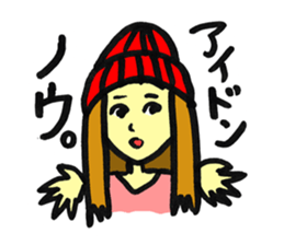 snippy girls sticker #1298641