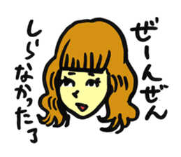 snippy girls sticker #1298650