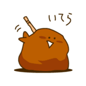 I Love Fried chicken sticker #1298663