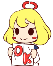 Super Girl Satou sticker #1299156