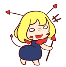 Super Girl Satou sticker #1299161