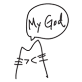 M Cat sticker #1299184