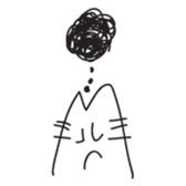 M Cat sticker #1299195