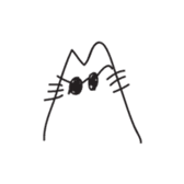 M Cat sticker #1299202