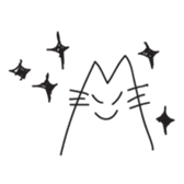 M Cat sticker #1299203