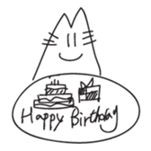 M Cat sticker #1299204