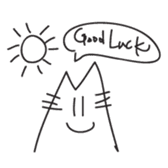 M Cat sticker #1299209