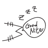 M Cat sticker #1299210