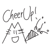 M Cat sticker #1299216