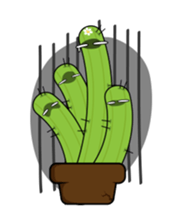 Cacto sticker #1300480