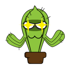 Cacto sticker #1300484
