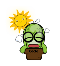 Cacto sticker #1300486