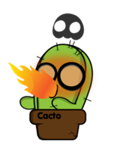 Cacto sticker #1300497
