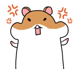 Golden hamster chan sticker #1300541