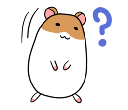 Golden hamster chan sticker #1300557