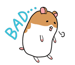 Golden hamster chan sticker #1300565