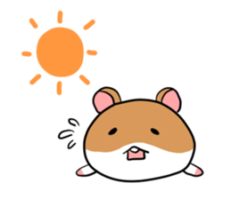 Golden hamster chan sticker #1300567