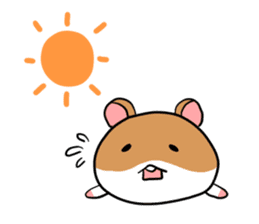 Golden hamster chan sticker #1300567