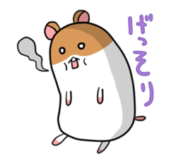 Golden hamster chan sticker #1300576