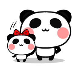 Local favorite panda senior sticker #1300670