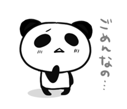 Local favorite panda senior sticker #1300679