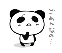 Local favorite panda senior sticker #1300679