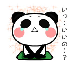 Local favorite panda senior sticker #1300680