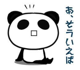 Local favorite panda senior sticker #1300688
