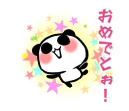 Local favorite panda senior sticker #1300693