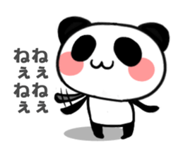 Local favorite panda senior sticker #1300694