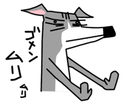 Life of the Italian greyhound sticker #1300699