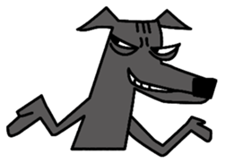 Life of the Italian greyhound sticker #1300704