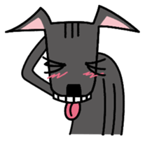 Life of the Italian greyhound sticker #1300710