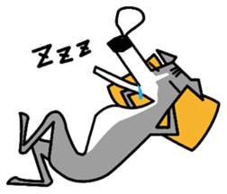 Life of the Italian greyhound sticker #1300712