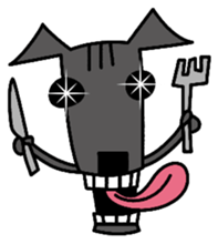 Life of the Italian greyhound sticker #1300716