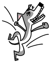 Life of the Italian greyhound sticker #1300718