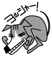 Life of the Italian greyhound sticker #1300719