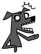 Life of the Italian greyhound sticker #1300727