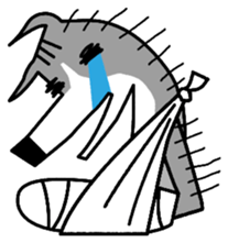 Life of the Italian greyhound sticker #1300730