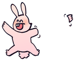 Rabbit & Bear Sticker sticker #1300831