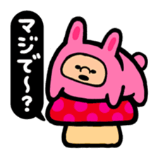 darudaru usagi sticker #1301109