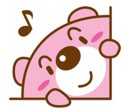 A Sweet Pink Bear sticker #1301458
