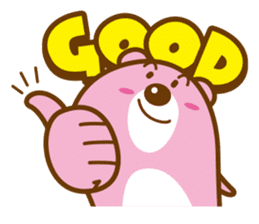 A Sweet Pink Bear sticker #1301460