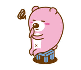A Sweet Pink Bear sticker #1301483
